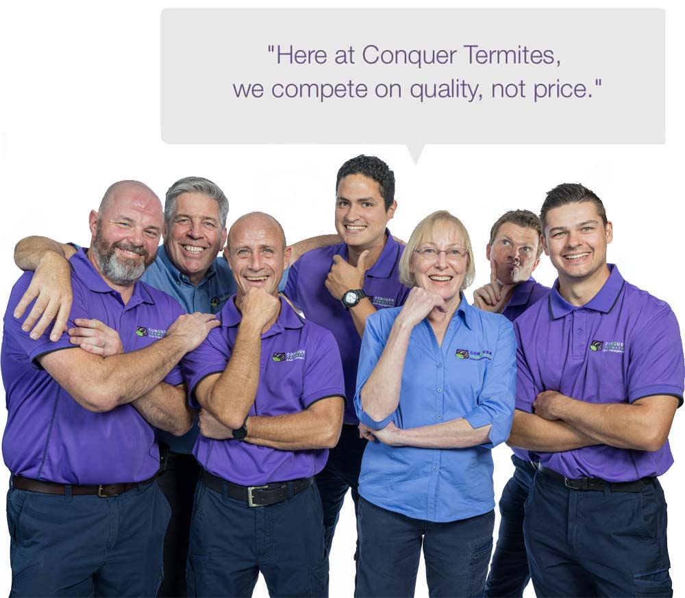 Conquer Termites Our Local Team