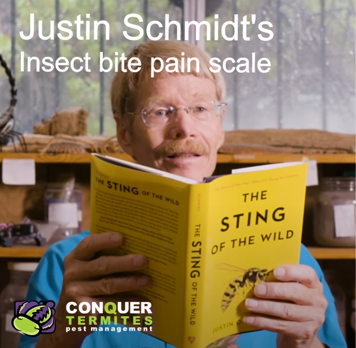 Justin Schmidt’s insect sting book